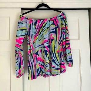 Lilly Pulitzer off shoulder top